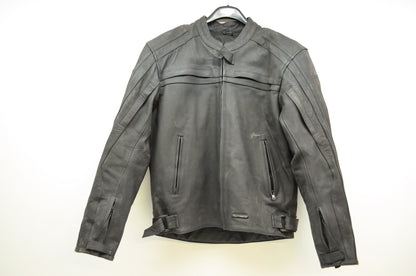 NEW Tour Master Black Coaster Series II Motorcycle Jacket Large 44 84-604 NOS