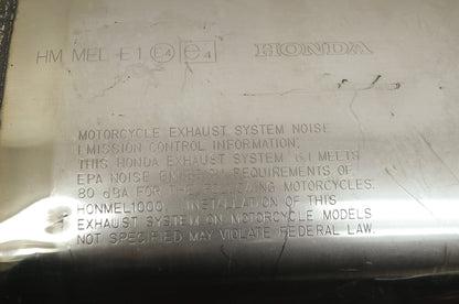 OEM Honda 18200-MEL-A20 Muffler Assembly