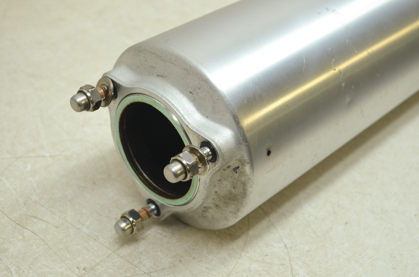 OEM Suzuki 99-07 GSXR1300 R RZ Left Stock Muffler Exhaust 14340-24F00-H01