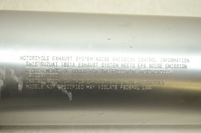 OEM Suzuki 03-04 GSXR1000 Stock Muffler Exhaust 18G1A