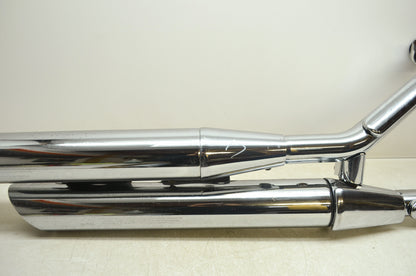 OEM Suzuki 01-04 VL800 VZ800 Stock Exhaust Muffler Head Pipes 14310-41F12-H01