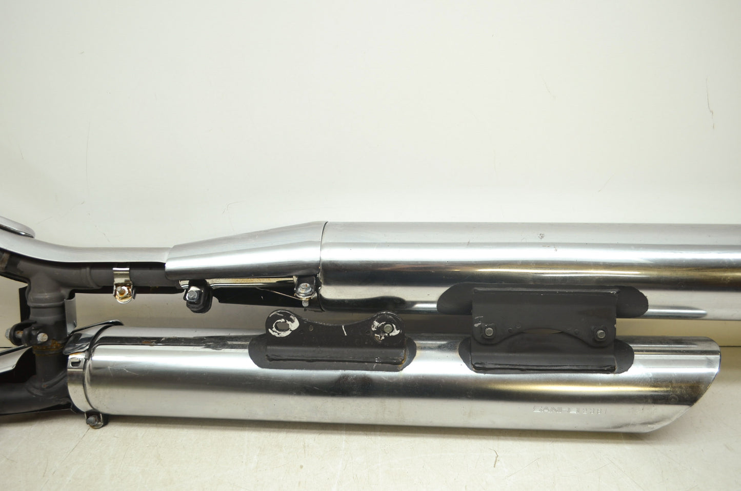OEM Suzuki 01-04 VL800 VZ800 Stock Exhaust Muffler Head Pipes 14310-41F12-H01