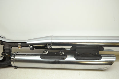 OEM Suzuki 01-04 VL800 VZ800 Stock Exhaust Muffler Head Pipes 14310-41F12-H01