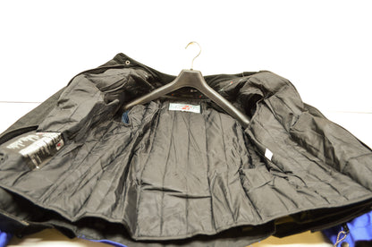 NEW Joe Rocket Blue Black & White UFO Solid Motorcycle Jacket Large 9051-7204 NO