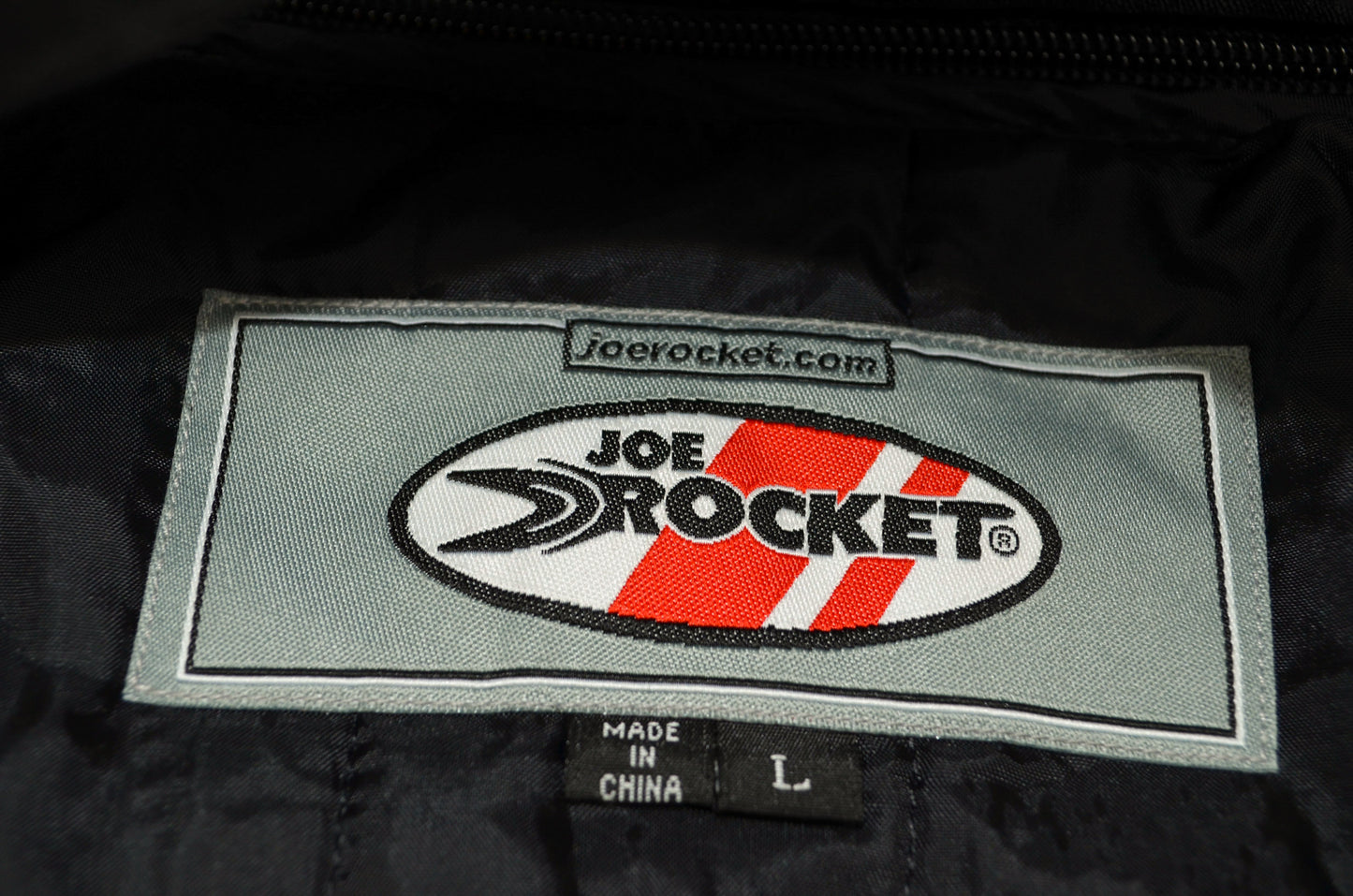 NEW Joe Rocket Blue Black & White UFO Solid Motorcycle Jacket Large 9051-7204 NO