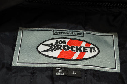 NEW Joe Rocket Blue Black & White UFO Solid Motorcycle Jacket Large 9051-7204 NO