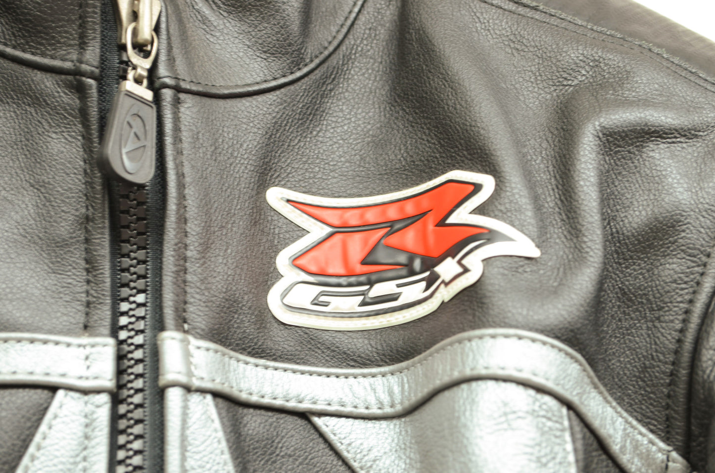 NEW AGV Sport Suzuki GSXR Leather Motorcycle Jacket Size 42 NOS
