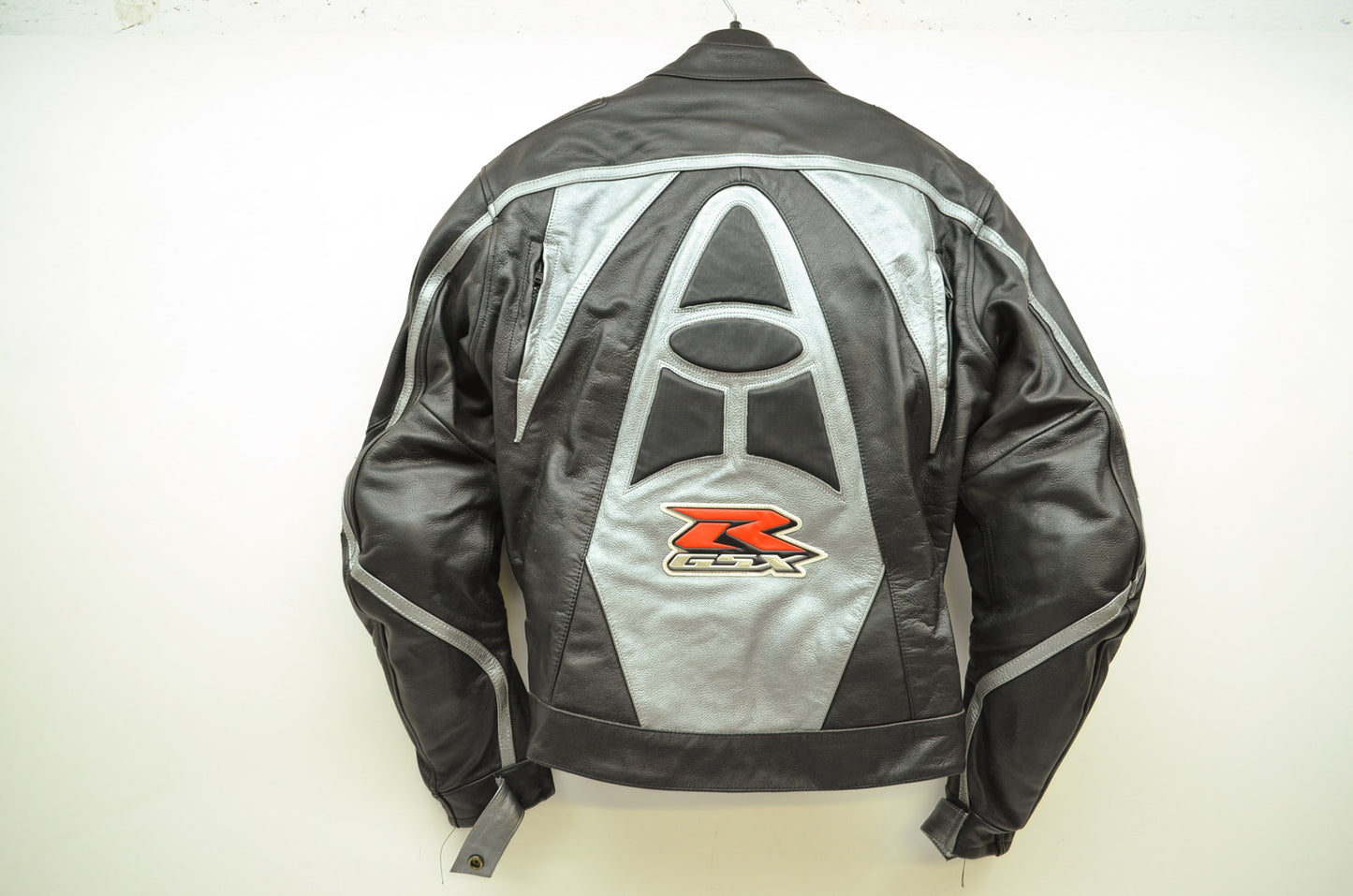 NEW AGV Sport Suzuki GSXR Leather Motorcycle Jacket Size 42 NOS