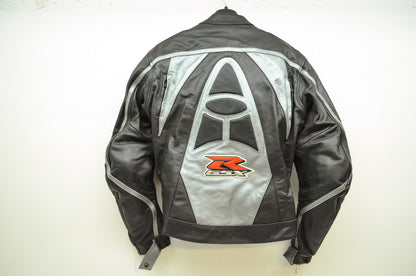 NEW AGV Sport Suzuki GSXR Leather Motorcycle Jacket Size 42 NOS