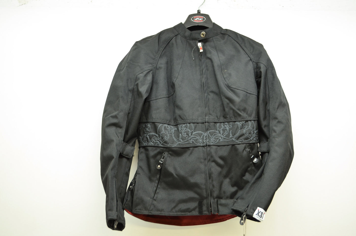 NEW Power Trip Black Jet Black 2 Motorcycle Jacket Large 9041-1001 NOS
