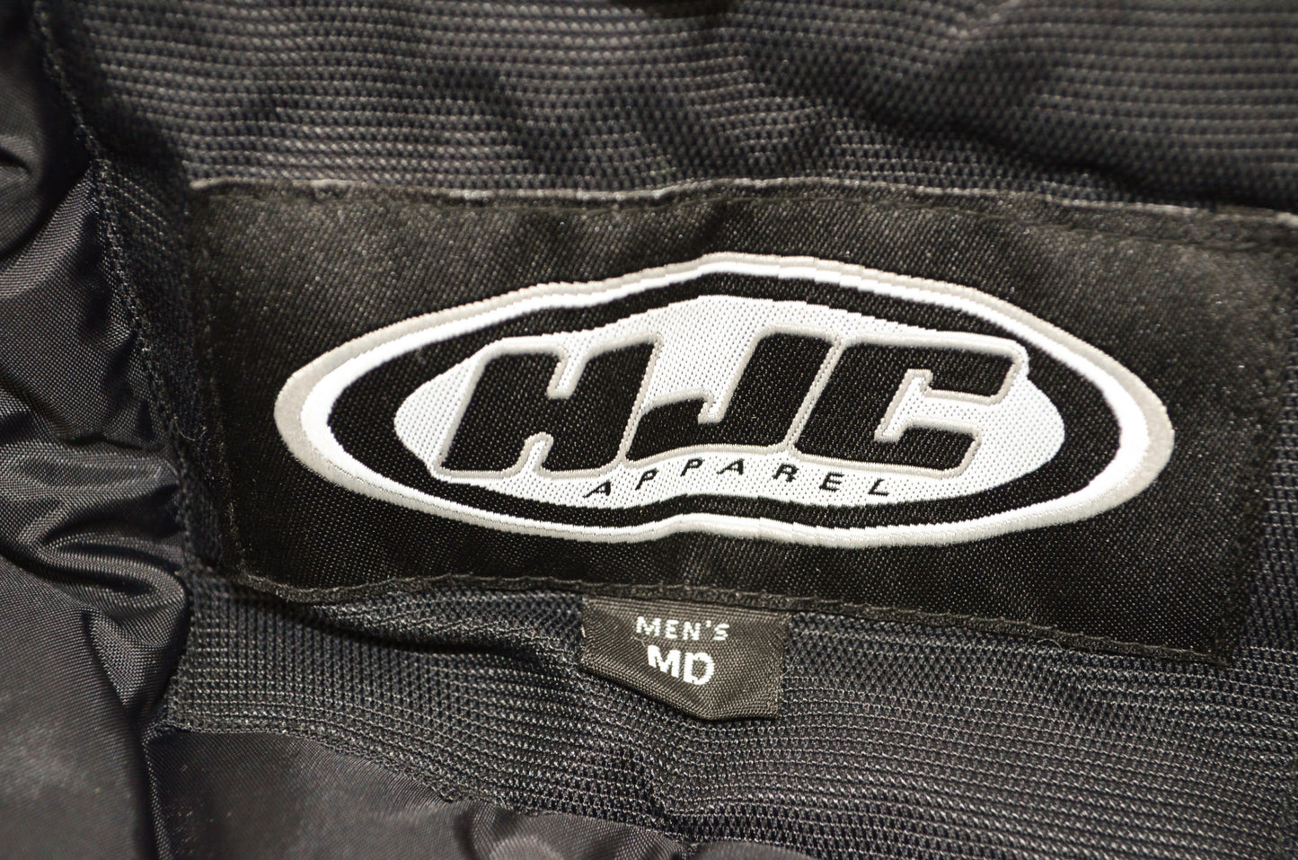 NEW HJC Black & Red Storm Motorcycle Jacket Mens Medium 1002-013 NOS