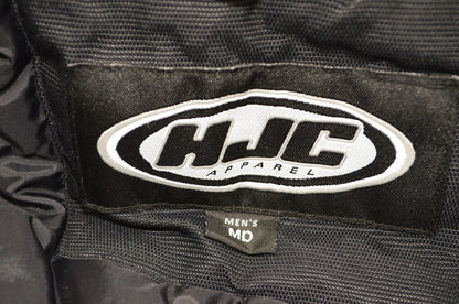 NEW HJC Black & Red Storm Motorcycle Jacket Mens Medium 1002-013 NOS