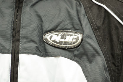 NEW HJC Black & Grey Storm Motorcycle Jacket Medium 930-053 NOS