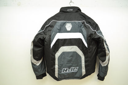 NEW HJC Black & Grey Storm Motorcycle Jacket Medium 930-053 NOS