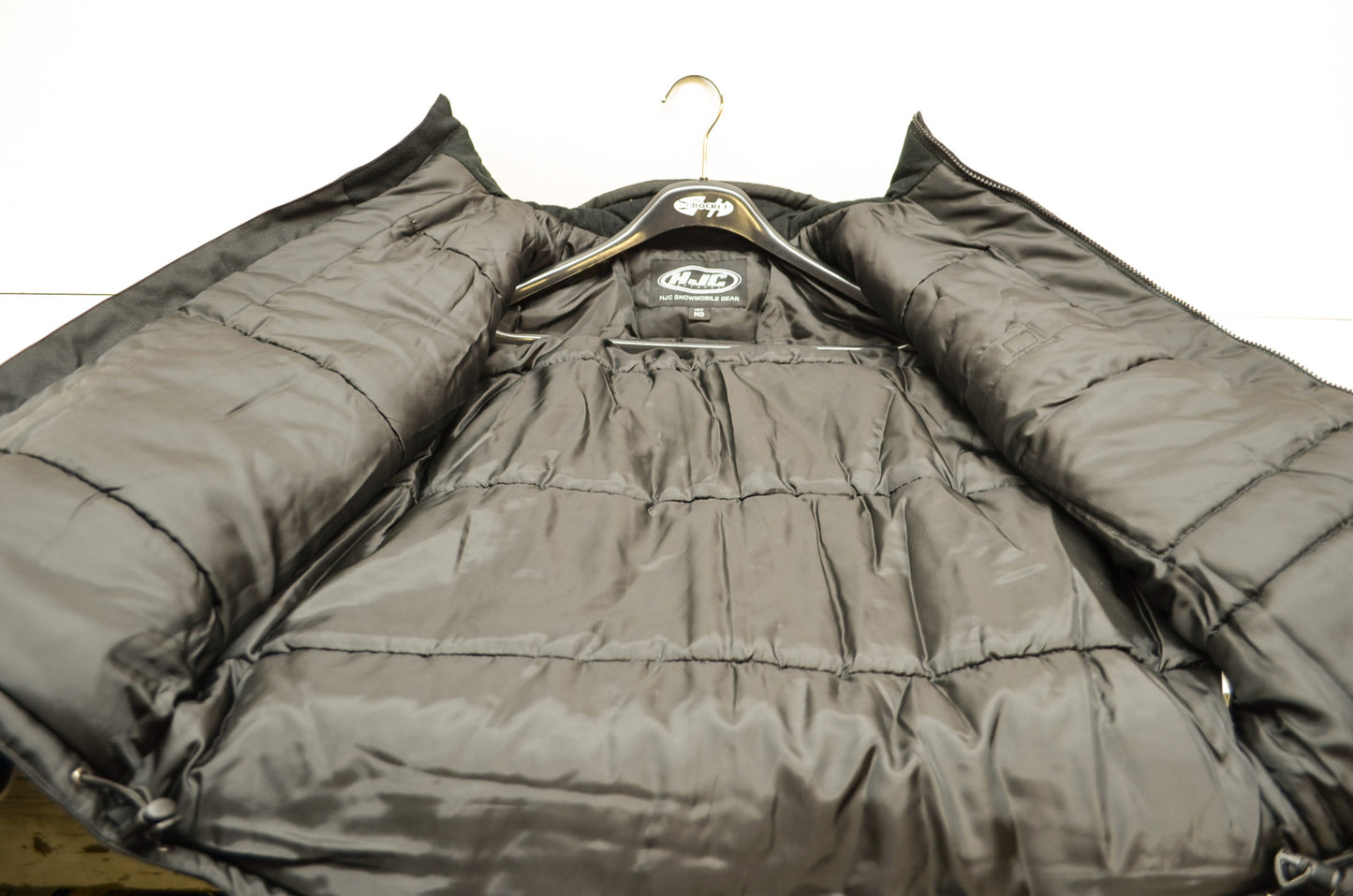 NEW HJC Black & Grey Storm Motorcycle Jacket Medium 930-053 NOS