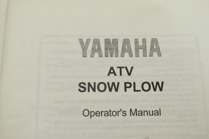 NEW Yamaha Plow Mounting Kit 1999-2001 Grizzly ABA-5GT37-40-00 NOS