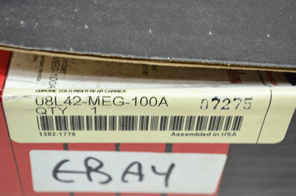 OEM Honda 08L42-MEG-100A Chrome Rear Carrier NOS