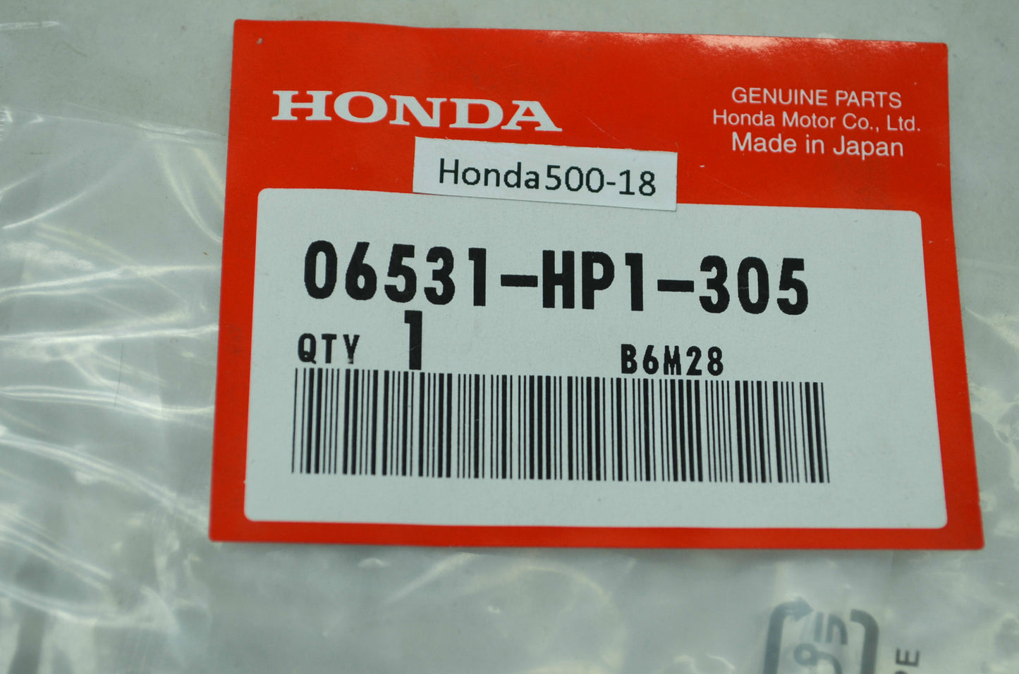 OEM Honda 06531-HP1-305 Lower Throttle Arm Set NOS