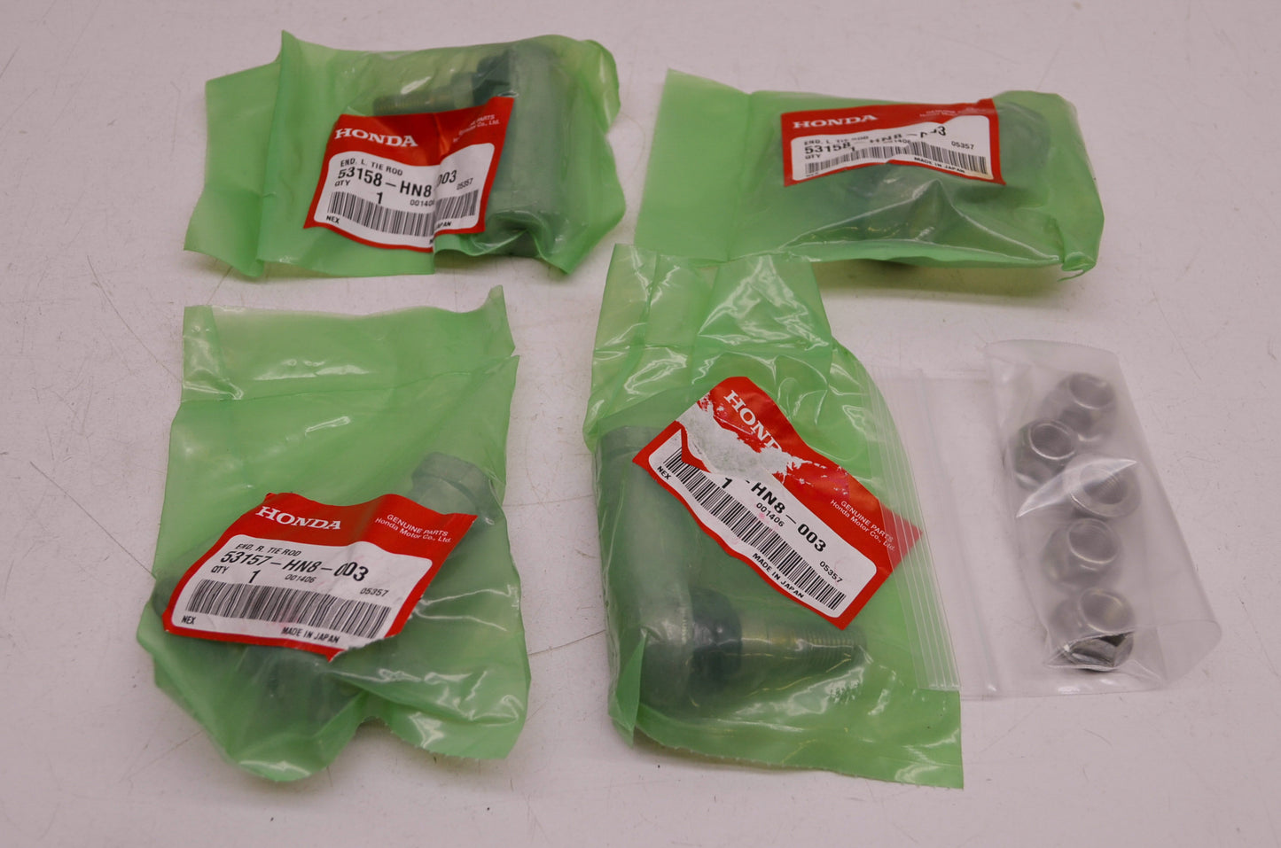 OEM Honda 53150-HN8-305 Tie Rod End Set NOS
