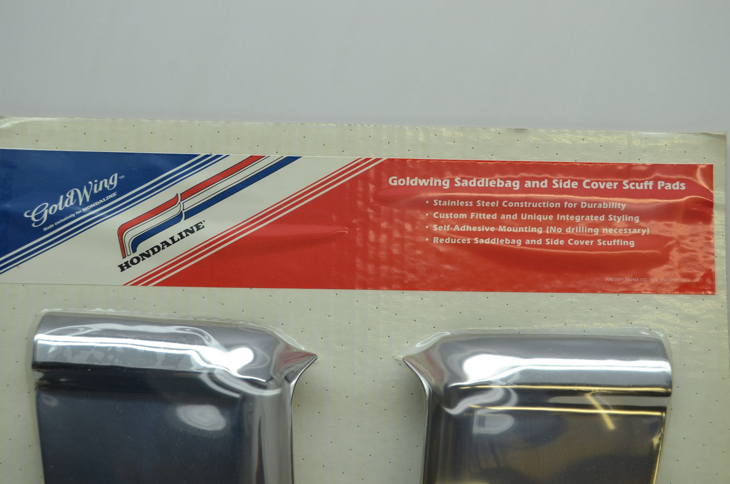 NEW OEM Honda Saddlebag & Side Cover Scuff Pads 08P72-MAM-100 NOS