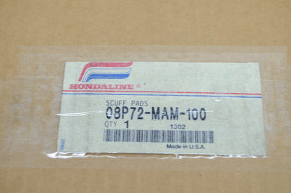 NEW OEM Honda Saddlebag & Side Cover Scuff Pads 08P72-MAM-100 NOS