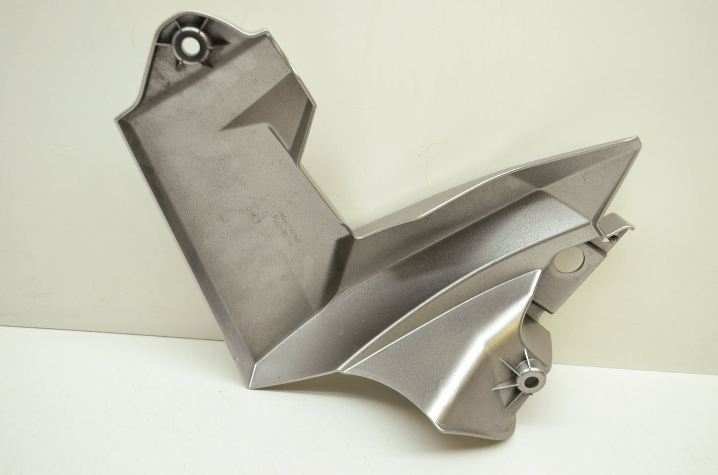 NEW OEM Kawasaki Left Silver Radiator Panel 2010-2011 Versys 650 KLE650 14092-00