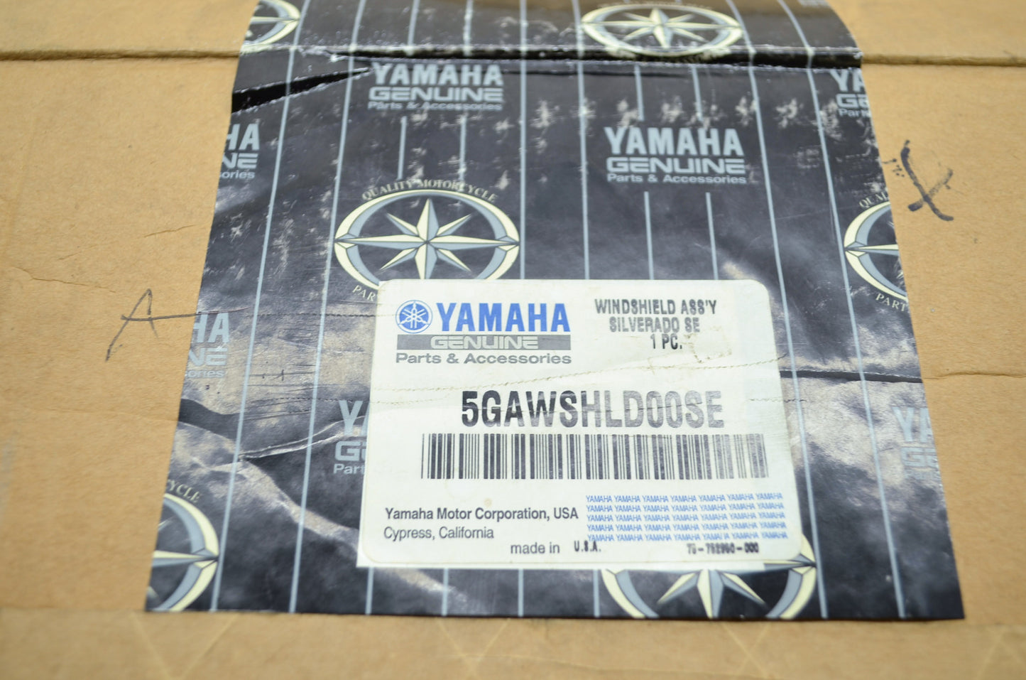 OEM Yamaha STR-5GA06-10-00 Windshield NOS