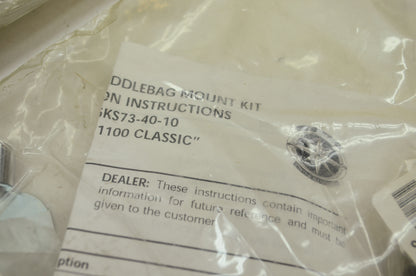NEW OEM Yamaha Saddlebag Mount Kit Silverado V Star 1100 STR-5KS73-40-10 NOS