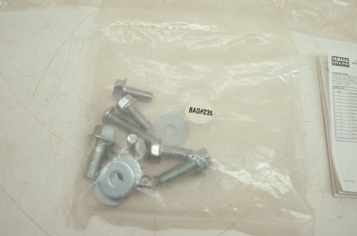 OEM Yamaha STR-4WM03-40-00 Windshield Mounting NOS