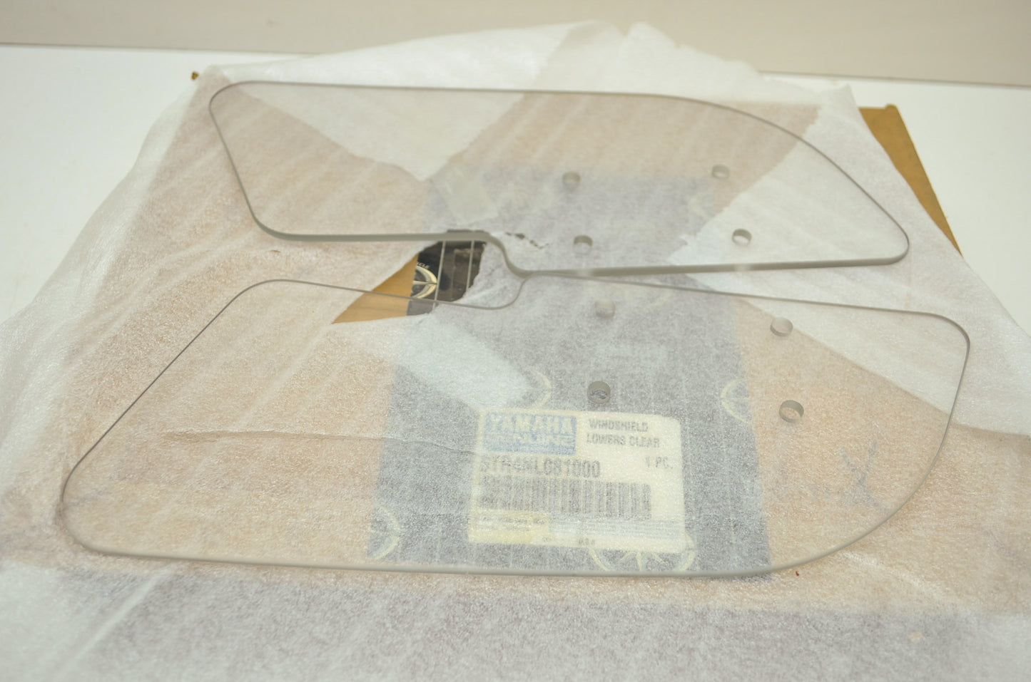NEW OEM Yamaha Windshield Lowers Clear 1996-2001 Royal Road Star Silverado STR-4