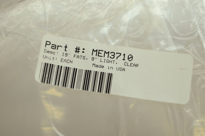 NEW Memphis Windshield 19' Fats 9' Light Clear MEM3710 NOS