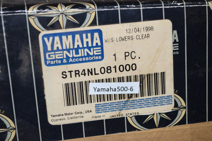 NEW OEM Yamaha Windshield Lowers Clear 1996-2001 Royal Road Star Silverado STR-4