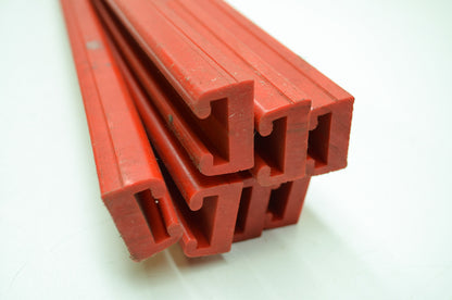 NEW OEM Polaris Edge M-10 Gen II RMK QTY 7 Rail Sliders Hyfax Runners Indy Red 2