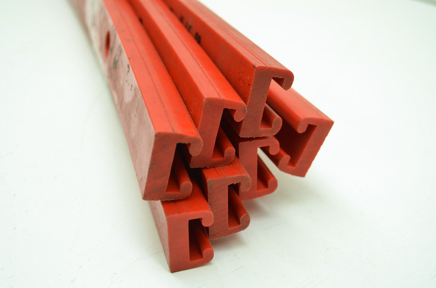 NEW OEM Polaris Edge M-10 Gen II RMK QTY 7 Rail Sliders Hyfax Runners Indy Red 2