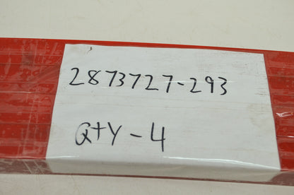 NEW OEM Polaris Edge Indy Red Sliders QTY 4 2873727-293 NOS
