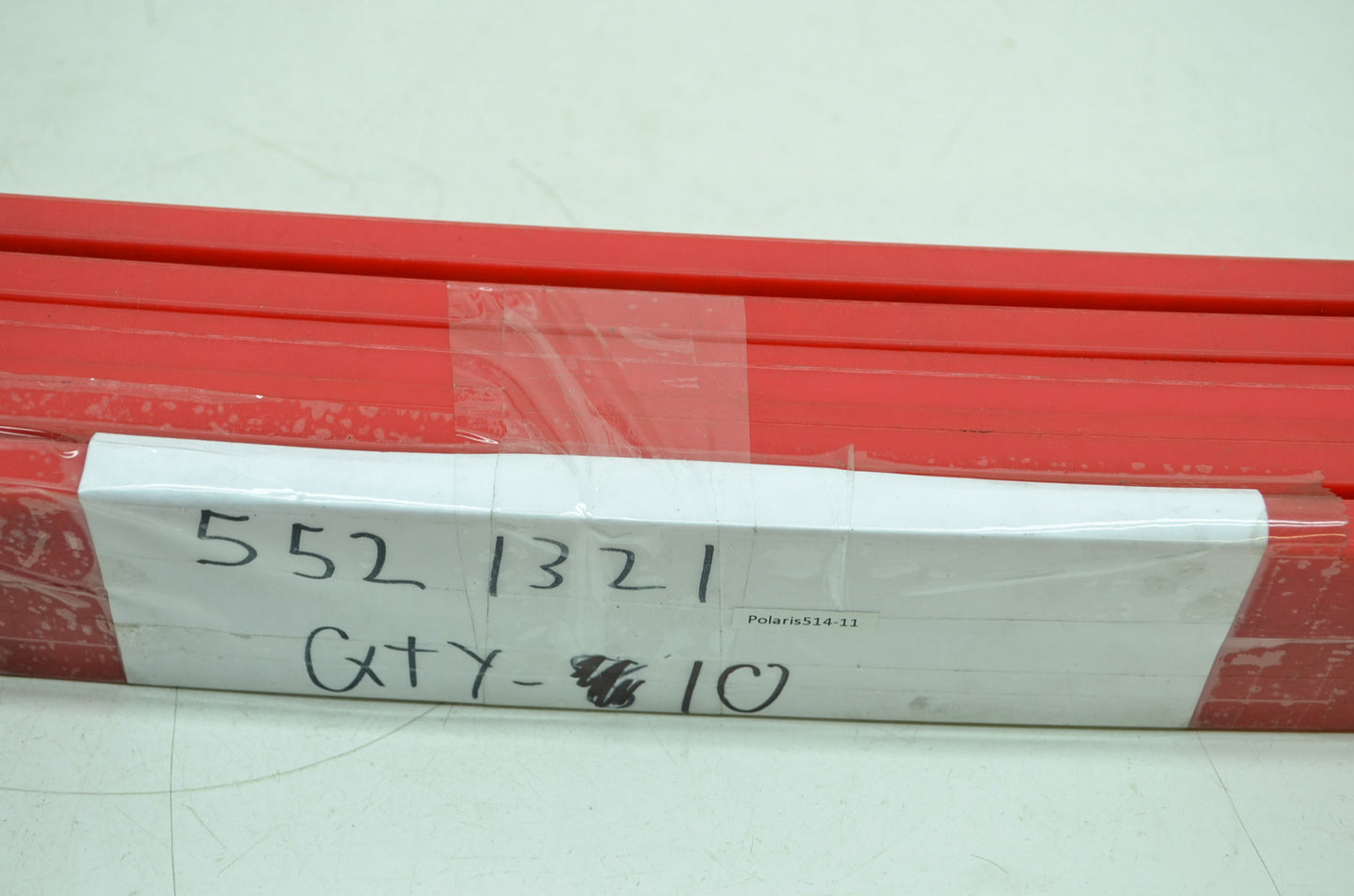 OEM Polaris 5521321 White Slider Qty 10 NOS