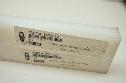 NEW OEM Polaris White Service Slider QTY 2 5521633 NOS