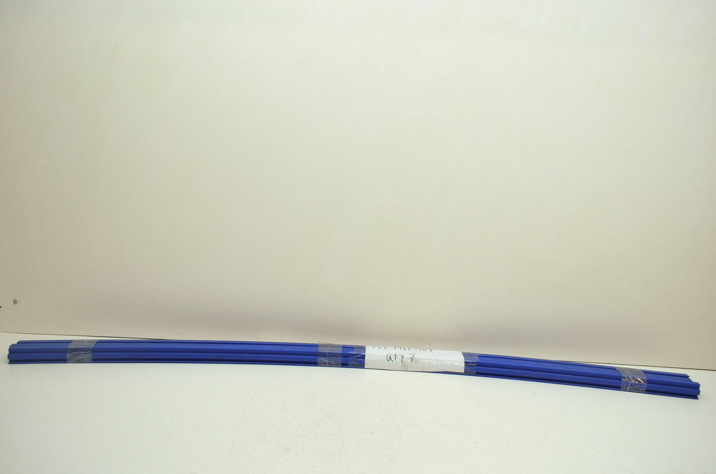 NEW OEM Polaris HyFax Runners Medium Blue Sliders QTY 3 5521461-107 NOS