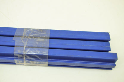 NEW OEM Polaris HyFax Runners Medium Blue Sliders QTY 3 5521461-107 NOS
