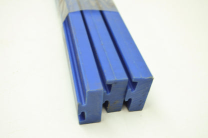 NEW OEM Polaris HyFax Runners Medium Blue Sliders QTY 3 5521461-107 NOS