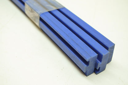 NEW OEM Polaris HyFax Runners Medium Blue Sliders QTY 3 5521461-107 NOS