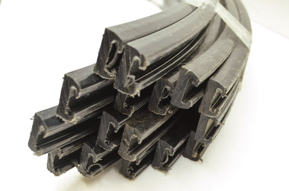 NEW OEM Polaris Black Hyfax Runners Sliders QTY 17 550-217 NOS