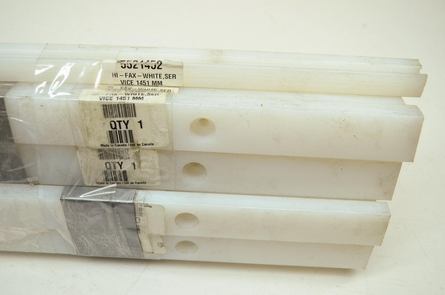 OEM Polaris 5521452 White Slider Qty 17 NOS