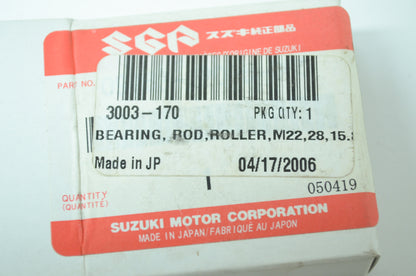 NEW OEM Arctic Cat Rod Bearing Cheetah Cougar Jag Panther Lynx 3003-170 NOS
