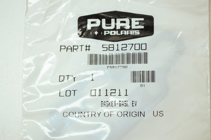 NEW OEM Polaris Exhaust Valve Gasket 700 900 Fusion Switchback Touring 5812700 N