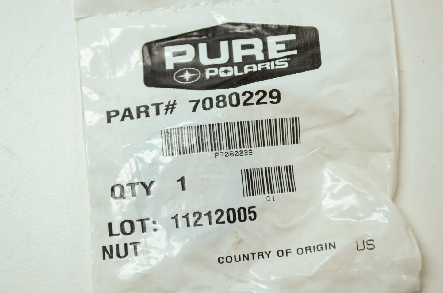 OEM Polaris 7080229 Nut