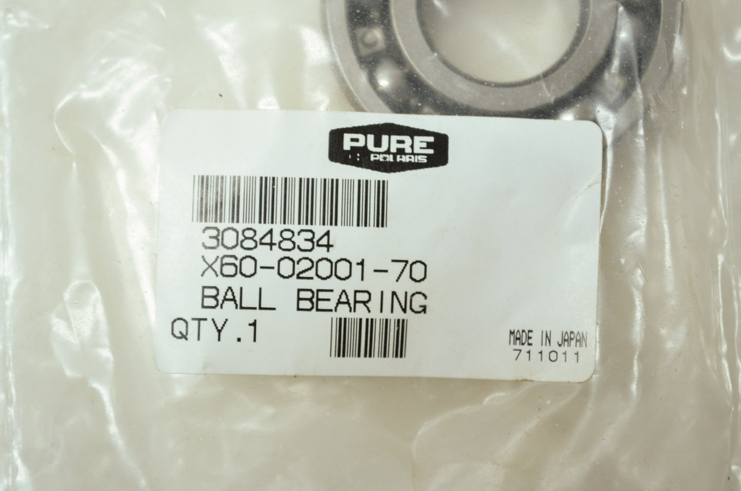 OEM Polaris 3084834 Ball Bearing NOS