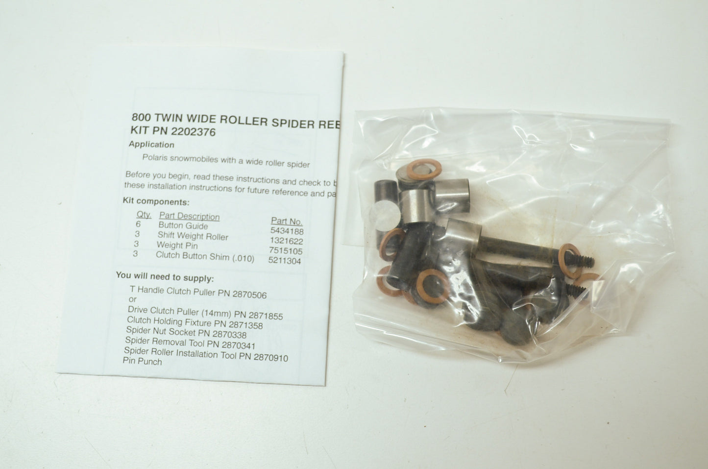 NEW OEM Polaris Spider Rebuild Kit 2004-2005 RMK Edge Switchback 600 700 800 220