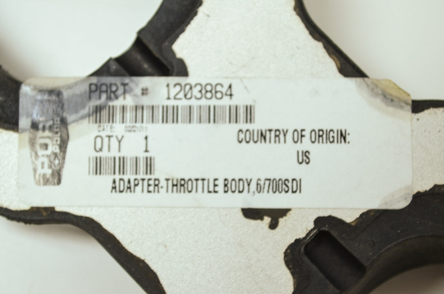 OEM Polaris 1203864 Throttle Body Adapter NOS