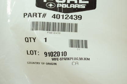 OEM Polaris 4012439 Sparkplug Wire 59.3CM NOS